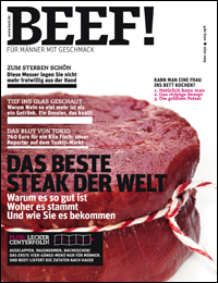 Cover des Kochmagazins Beef!